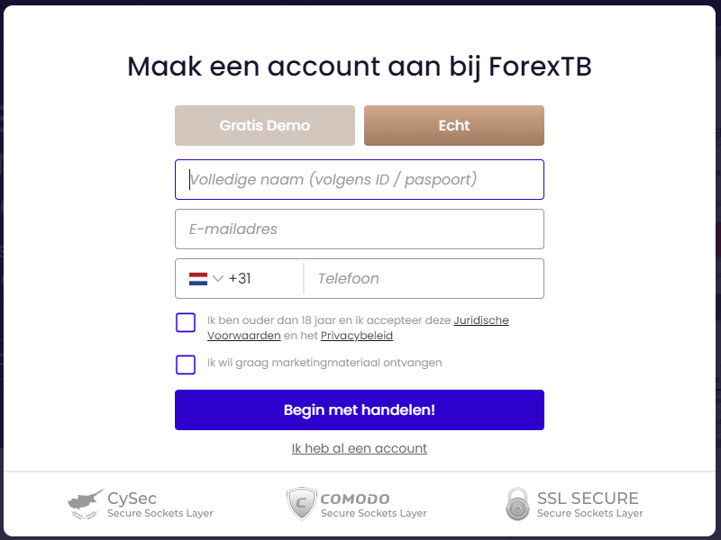 ervaringen met fxtb trading forex