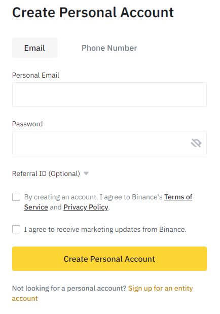 Binance Coin Kopen