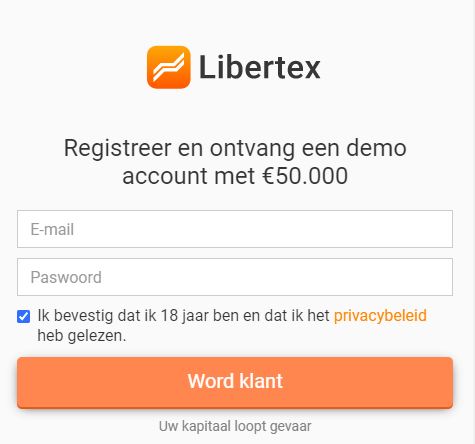 libertex account maken
