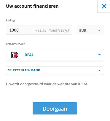 defi coins saldo aanvullen