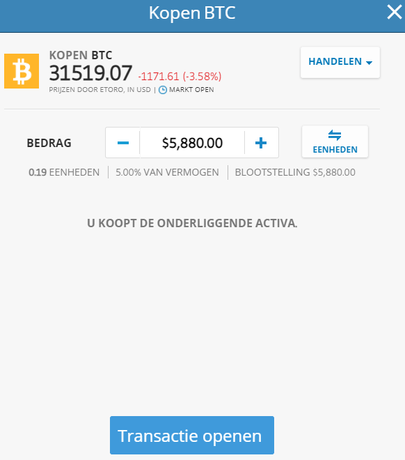 bitcoin kopen beste investering