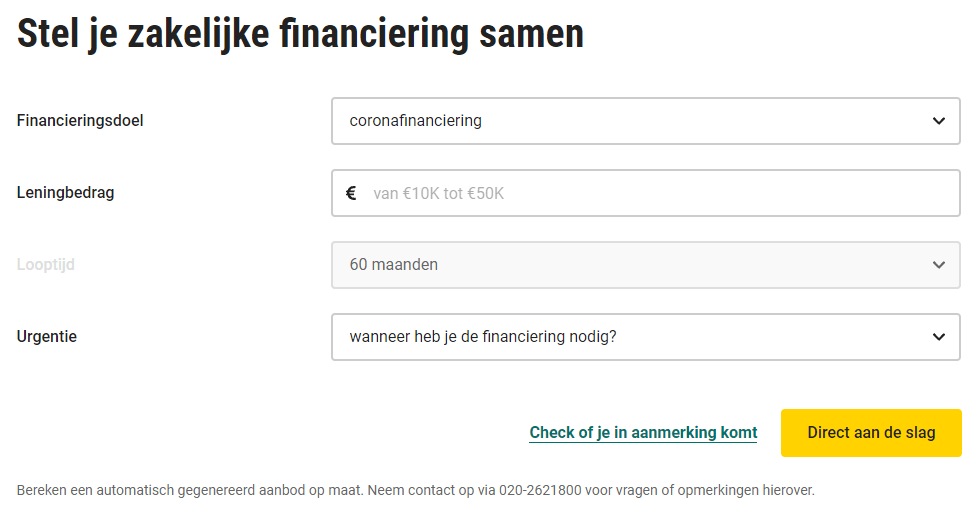 new10 aanvragen