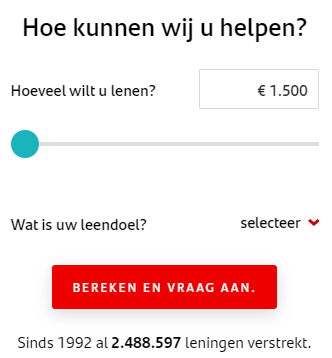 santander lening aanvragen