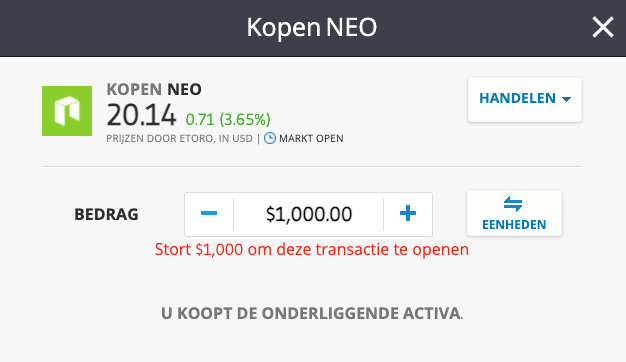 chinese cryptos kopen bij etoro