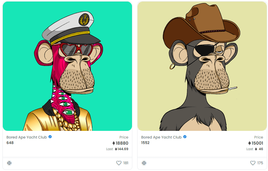 bored ape nft project 2022