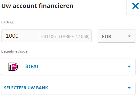 geld storten etoro duurste nft