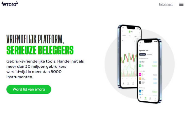 eToro, beste trading site